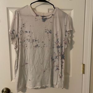 Tie Dye Grey and Purple T-Shirt